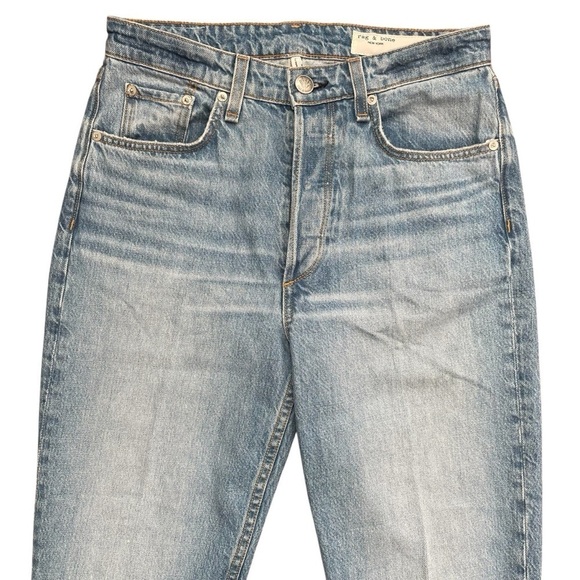 Rag & Bone Nina High Rise Tulip Ankle Cigarette Jeans Size 28 - Picture 5 of 16